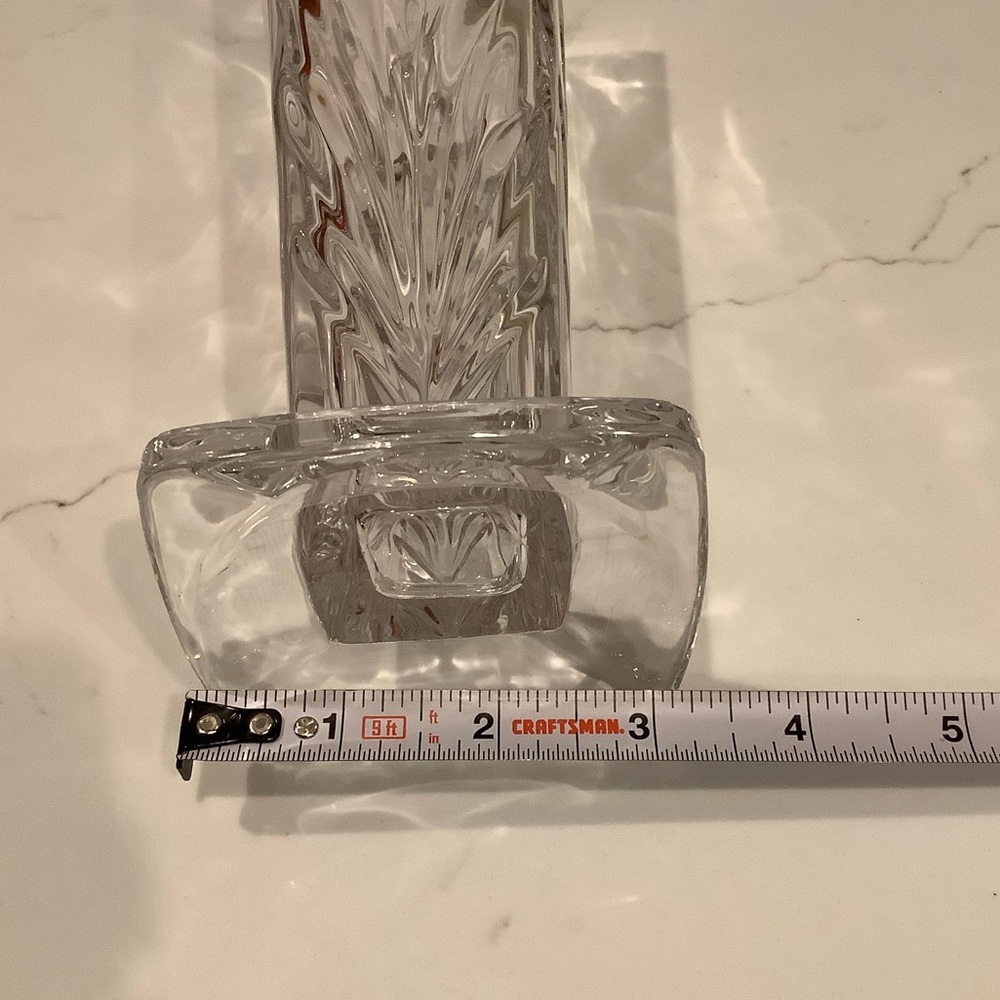 EUC Cut Glass Vase - Picture 5 of 6